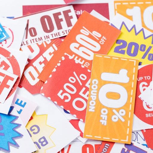 Cupons de Desconto